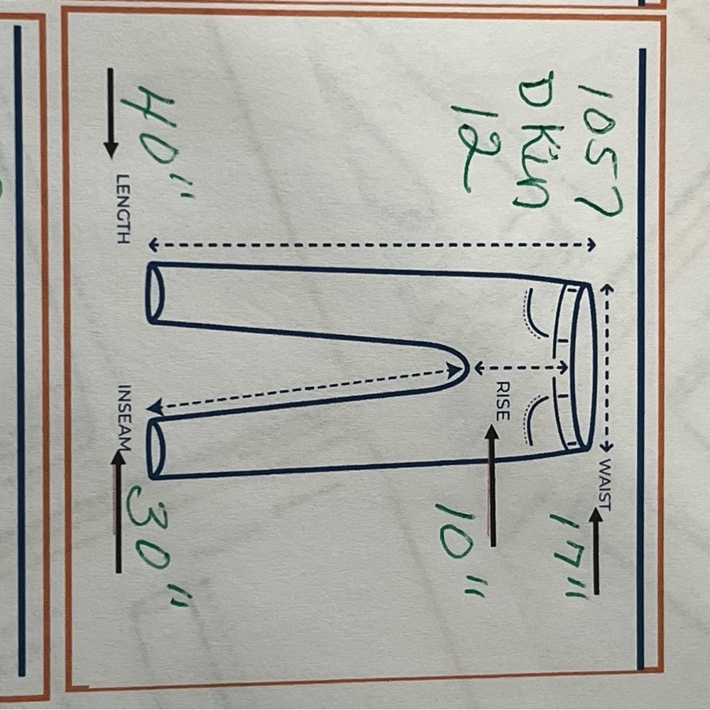 dKin Women's Straight Leg Blue Jeans Rhinestone Pockets - Picture 8 of 8